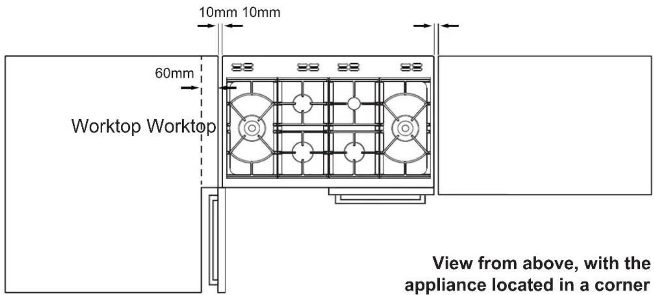 BELLING BCC1100DFSS - Fitting the towel rail (if applicable) - 4
