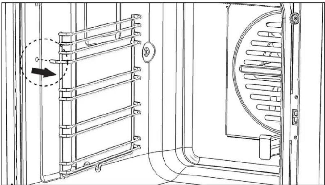 BELLING BCC1100DFSS - Removing Shelf Runners - 2