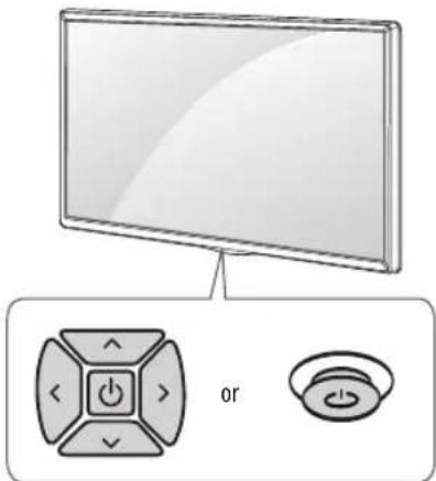 LG 43UJ6320 - Using the buttons - 1