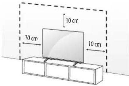 LG 65NANO80TPA - Mounting on the Table - 1