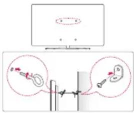 LG 65NANO80PNA - Securing TV to the Wall - 1