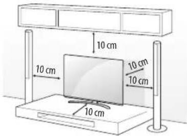 LG 50UM7500PPA - Mounting on the Table - 1