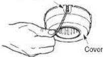 MCCULLOCH MT260CLS - • REPLACING THE LINE - 9