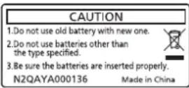 PANASONIC PT-RZ575 - Attention - 1