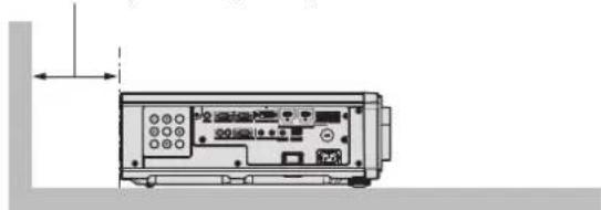 PANASONIC PT-RZ575 - ■Cautions when setting up the projector - 5