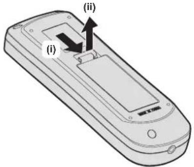PANASONIC PT-RZ575 - Remote Control Battery - 1
