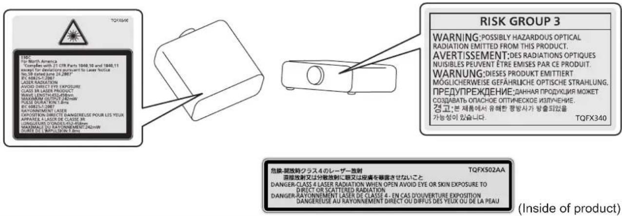 PANASONIC PT-RZ575 - (for USA and Canada) - 1