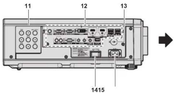 PANASONIC PT-RZ575 - Projector body - 4
