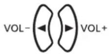 PANASONIC PT-RZ575 - Adjusting the volume - 1