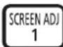 PANASONIC PT-RZ575 - Using the screen adjustment function - 1