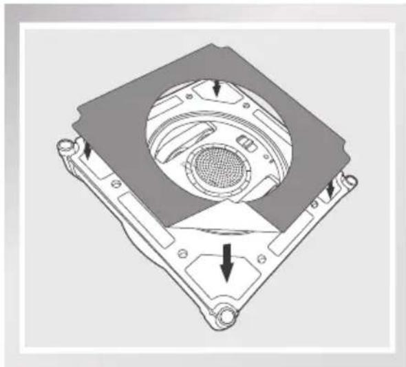 ECOVACS GLASSBOT 950 - 安装清洁抹布 - 1