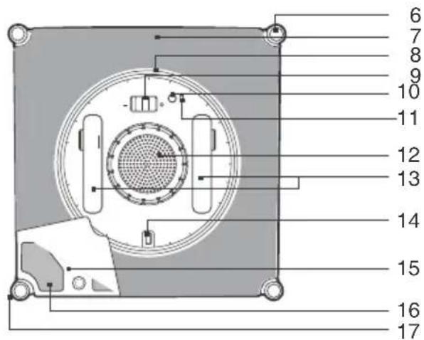 ECOVACS GLASSBOT 950 - 部件名稱 - 2