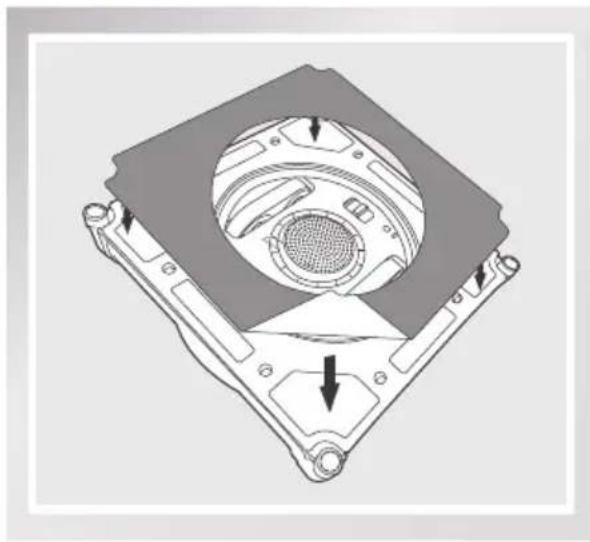 ECOVACS GLASSBOT 950 - 安装清潔抹布 - 1