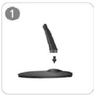 SAMSUNG SyncMaster B1940ER - Simple stand - 1