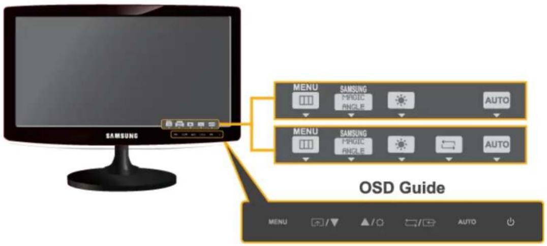 SAMSUNG SyncMaster S23B370H - Product Operating Buttons - 1