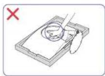 SAMSUNG C27T550 - Precautions for moving the product - 1