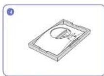 SAMSUNG C27T550 - Attaching the Stand - 5