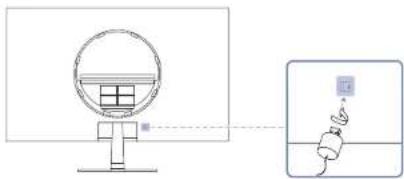 SAMSUNG C27T550 - Anti-theft Lock - 1