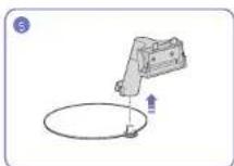 SAMSUNG C27T550 - Removing the Stand - 5