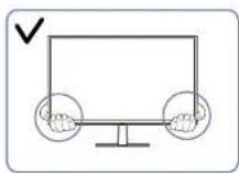 SAMSUNG C27T550 - Precautions for moving the product - 4