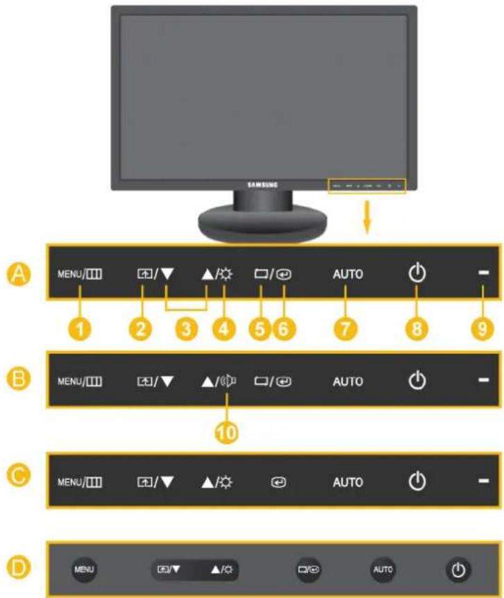 SAMSUNG SyncMaster 2443BWT - Front - 1