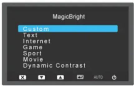 SAMSUNG SyncMaster 2443BWT - Customized key - 1