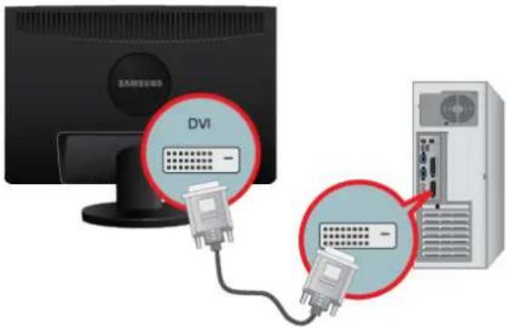 SAMSUNG SyncMaster 2443BWT - Connecting Cables - 3