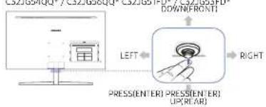 SAMSUNG C27JG56QQN - Control Panel - 1