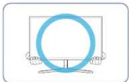 SAMSUNG C27JG56QQN - Precautions for moving the monitor - 2