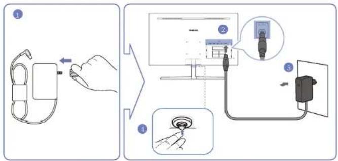 SAMSUNG C27JG56QQN - Connecting to Headphones - 2