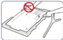 SAMSUNG C27JG56QQN - Removing the Stand (C32JG51FD\* / C32JG53FD\*) - 4