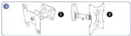 SAMSUNG C27JG56QQN - Installing a Wall-mount Kit or Desktop Stand - 10