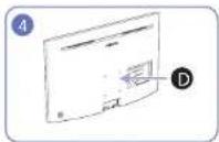 SAMSUNG C27JG56QQN - Installing a Wall-mount Kit or Desktop Stand - 9
