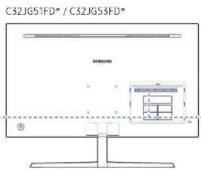 SAMSUNG C27JG56QQN - Types of Ports - 2