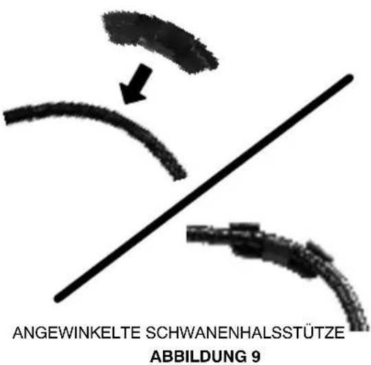 ANGEWINKELTE SCHWANENHALSSTÜTZE ABBILDUNG 9