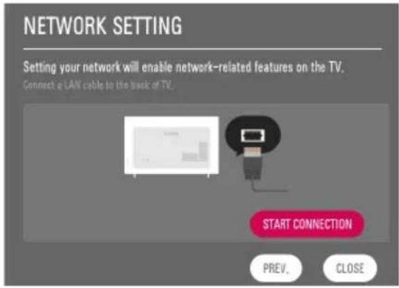 LG 28TK41EV - Select the START CONNECTION. - 1