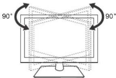 LG 47LT640H - Einstellen des Fernsehgerätes für einen optimalen Blickwinkel - 1