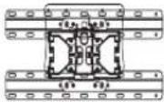 LG 47LT640H - Separat zu beziehen (Wandmontagehalterung) - 1