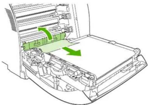 HP Color LaserJet 3600dn - Jam in the duplex path - 7