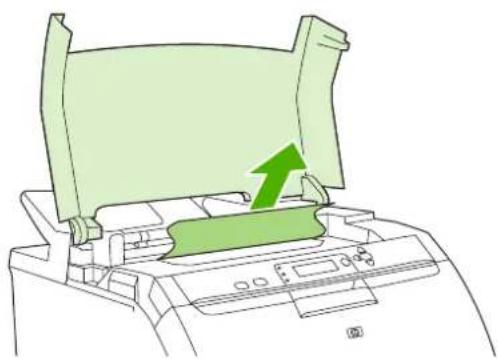 HP Color LaserJet 3600dn - Jam in the duplex path - 2