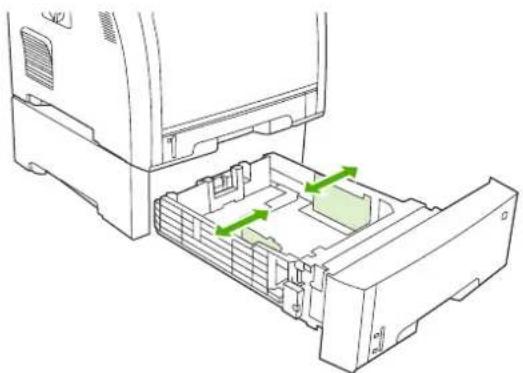 HP Color LaserJet 3600dn - Loading tray 3 - 4