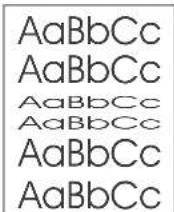 HP LaserJet 4350TN - Misformed characters - 1