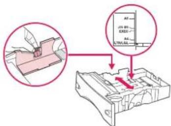HP LaserJet 4350TN - To load tray 2 or an optional 500-sheet tray - 2