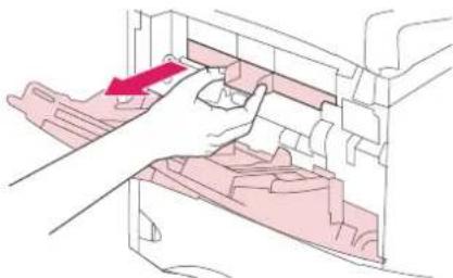 HP LaserJet 4350TN - To install the optional envelope feeder - 2