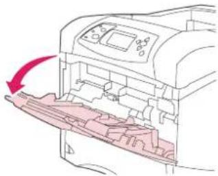 HP LaserJet 4350TN - To install the optional envelope feeder - 1