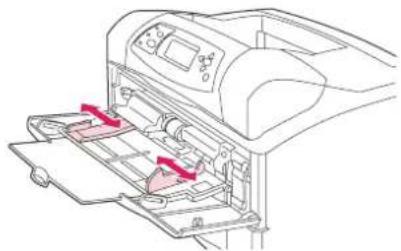 HP LaserJet 4350TN - To load tray 1 - 3