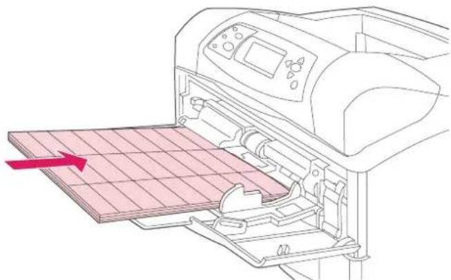 HP LaserJet 4350TN - Printing on labels - 1