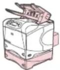 HP LaserJet 4350TN - Feature designations for the HP LaserJet 4250 or 4350 series printer - 5