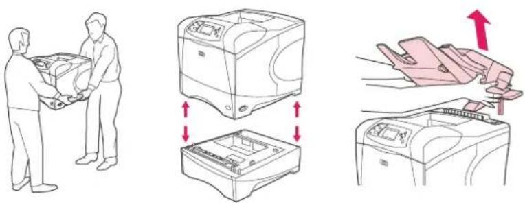 HP LaserJet 4350TN - WARNING! - 1