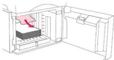HP LaserJet 4350TN - To clear jams from the optional 1,500-sheet tray - 2